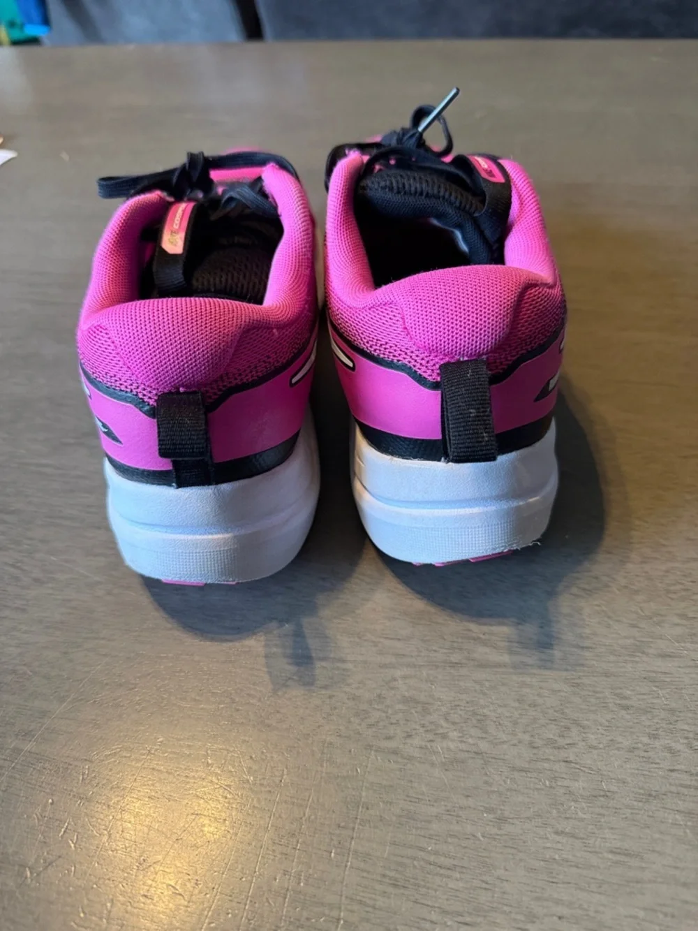 Nike Hot Pink and Black Athletic Sneakers